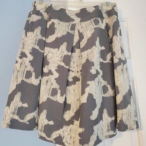 Kate Spade New York Houndstooth Silk Skirt Size 2